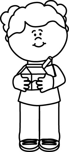 224x488 Black And White Kid Drinking Milk Painting Colouring Resim Ve