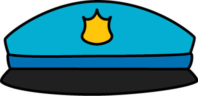 396x193 Cap Clipart Police Officer