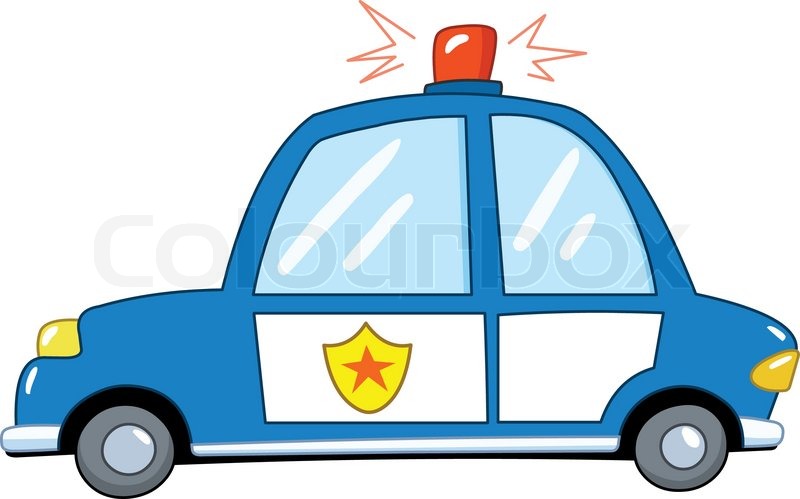 800x499 Cartoon Police Station Stock Vector Colourbox