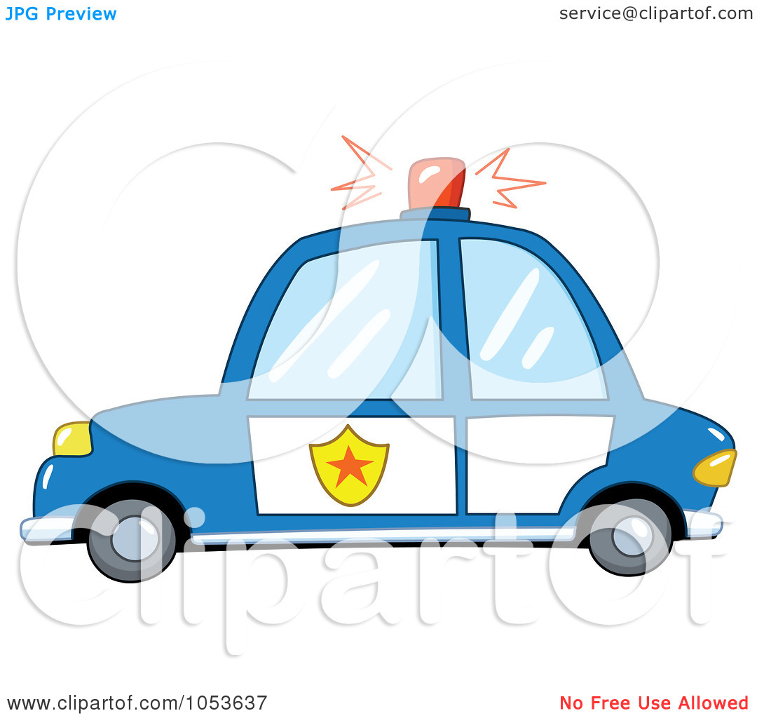 1080x1024 Blue Police Car Clipart