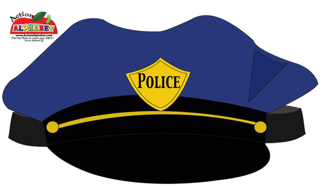 Printable Police Paper Cap Colored Fun Kids Craft Pdf, 04/01/2024 | www ...