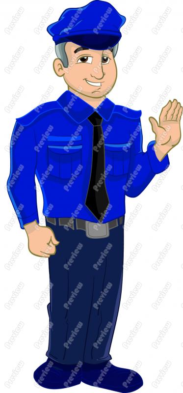 373x800 Policeman Clip Art