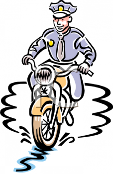 227x350 Cop Clipart Police Motorcycle