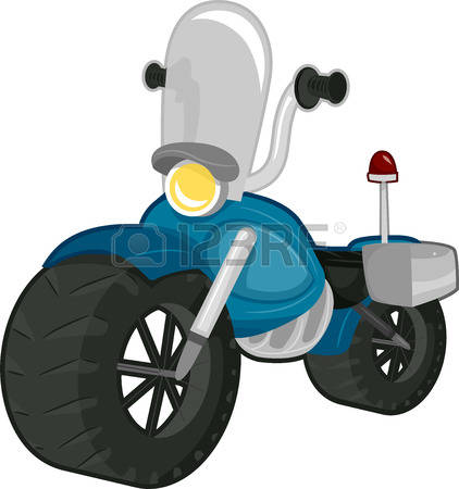 422x450 Police Motorcycle Clipart