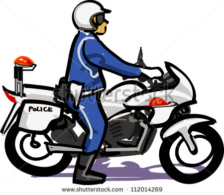 450x392 Vehicle Clipart Police Motorcycle