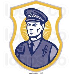 236x240 Policeficer Wallpaper 198968 Free Rf Clip Art Illustration