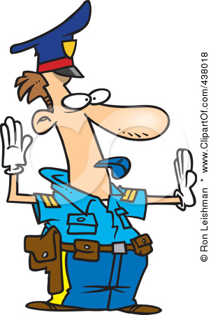 302x450 438018 Royalty Free Rf Clip Art Illustration Of A Cartoon Police