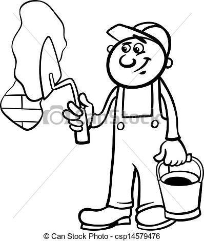 398x470 Job Clipart Black And White