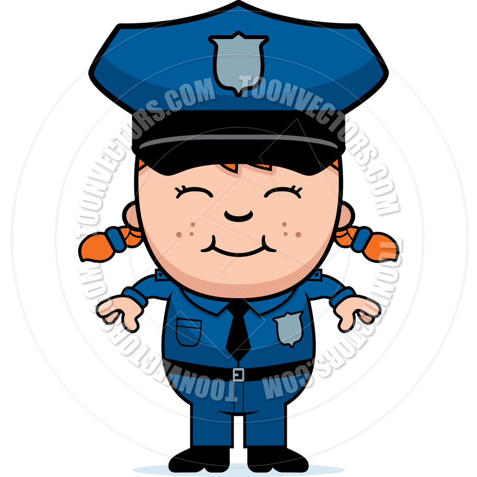940x940 Girl Police Officer By Cory Thoman Toon Vectors Eps