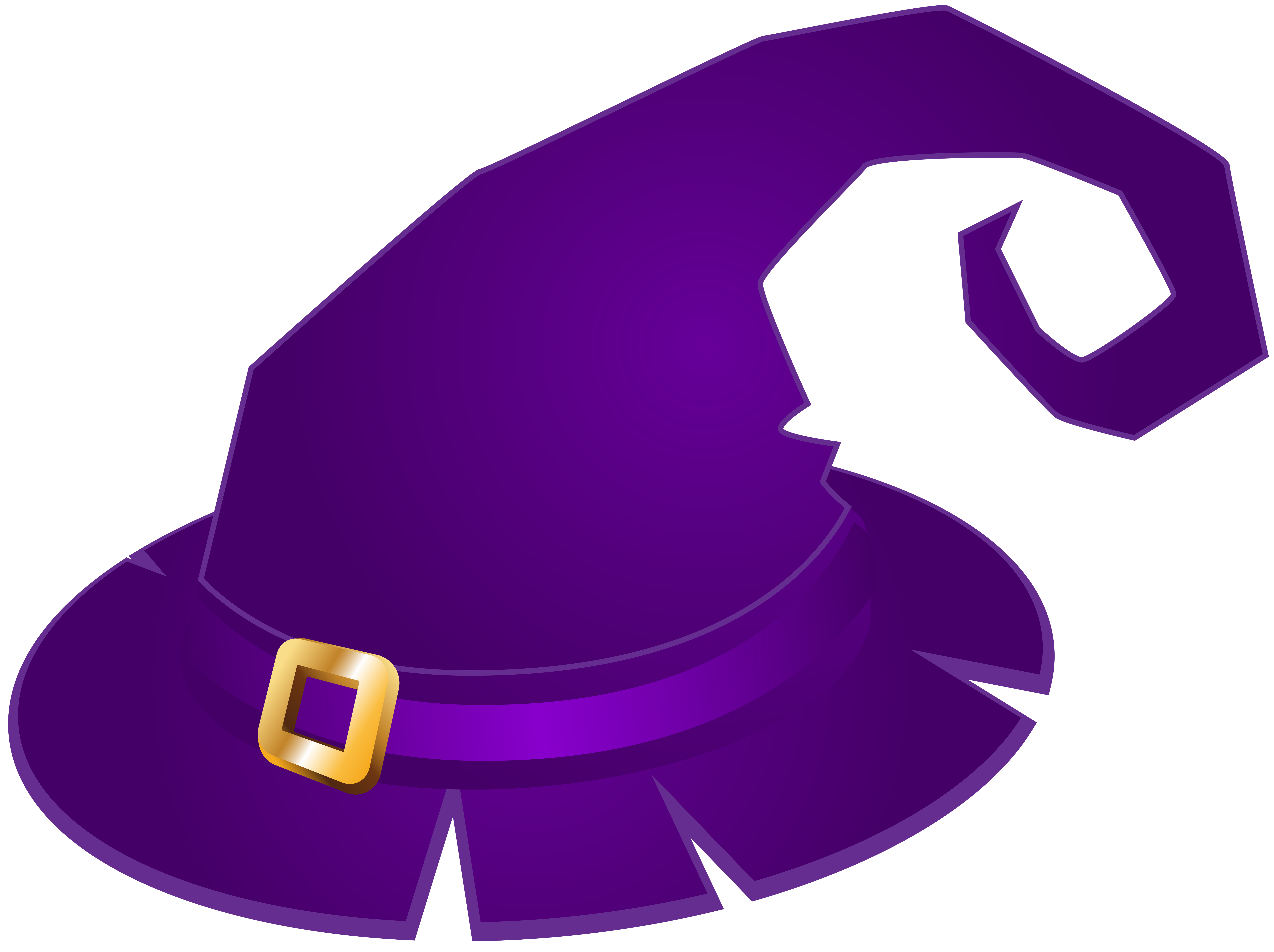 8000x5981 Cap Clipart Purple Hat