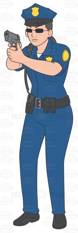 268x800 Male Police Officer Collection