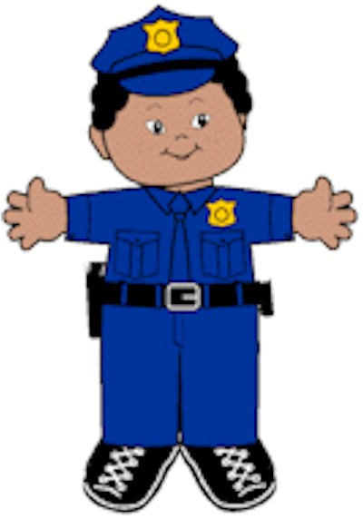 400x572 Playtime Police Officer Paper Doll