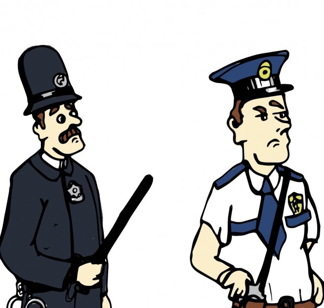 659x625 Evolution Of The Local Police Officer 1850 2014 The Gabbler