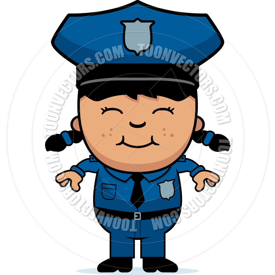 940x940 Girl Police Officer By Cory Thoman Toon Vectors Eps