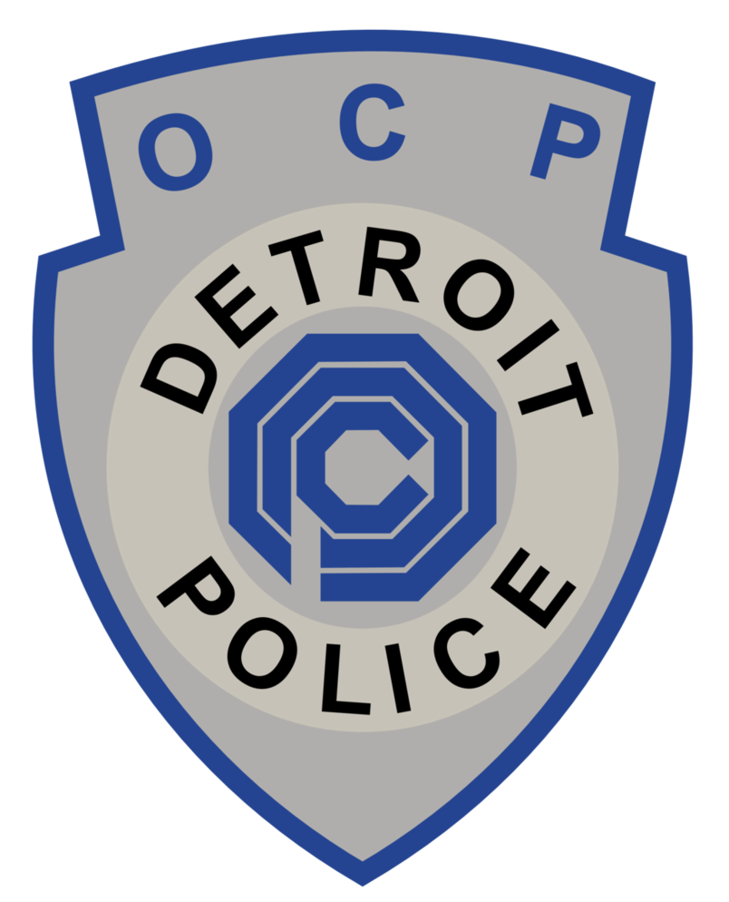804x994 Ocp Detroit Police Badge By Pointingmonkey