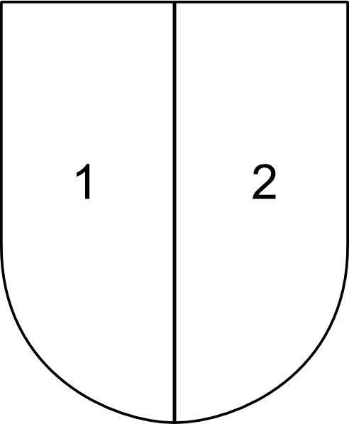 492x598 Partitioned Shield Clip Art Free Vector In Open Office Drawing Svg