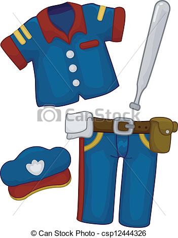 351x470 Shirt Clipart Police Uniform