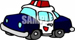 300x160 Clip Art Image Police Car.