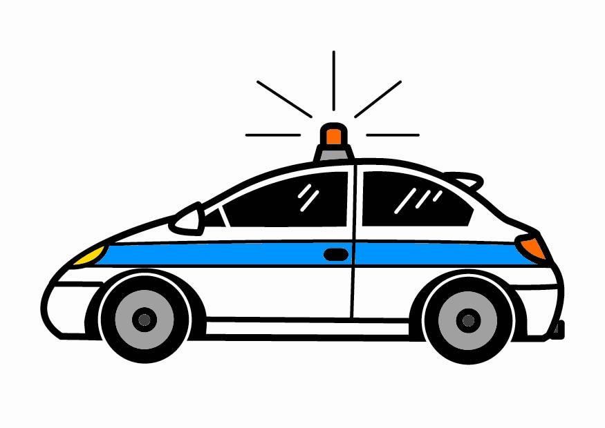 875x620 Police Car Pictures For Kids