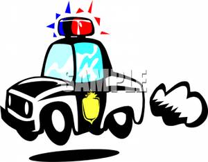 300x234 Police Car Lights Clipart