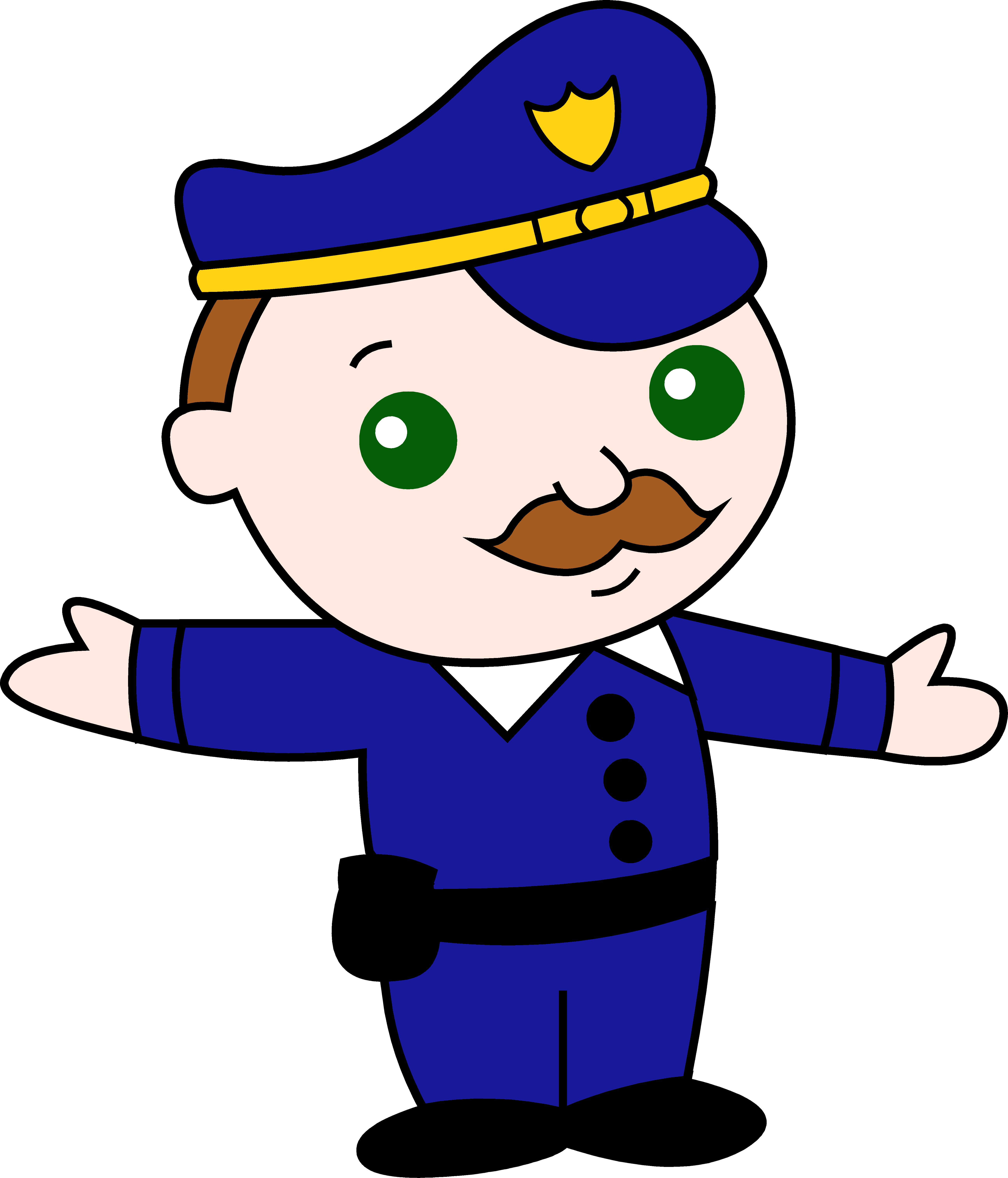 5187x6062 Little Policeman Clip Art Clipart Panda
