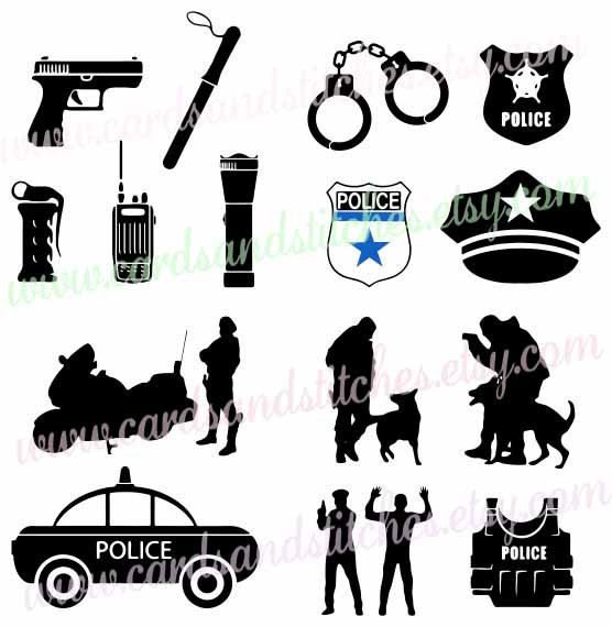 556x570 Police Svg