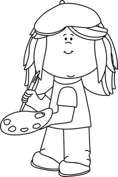 236x354 Clipart For Kids Black And White