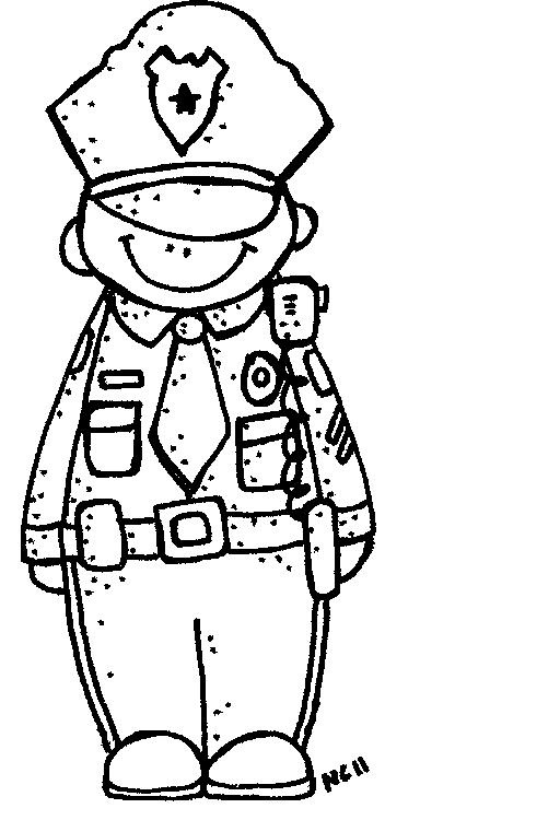 512x750 Policeman Clipart Black And White Letters