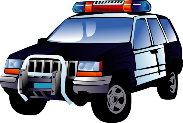 600x404 Car Clipart Police