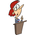 140x140 Clip Art Image Gallery Similar Image Cartoon Politician Woman