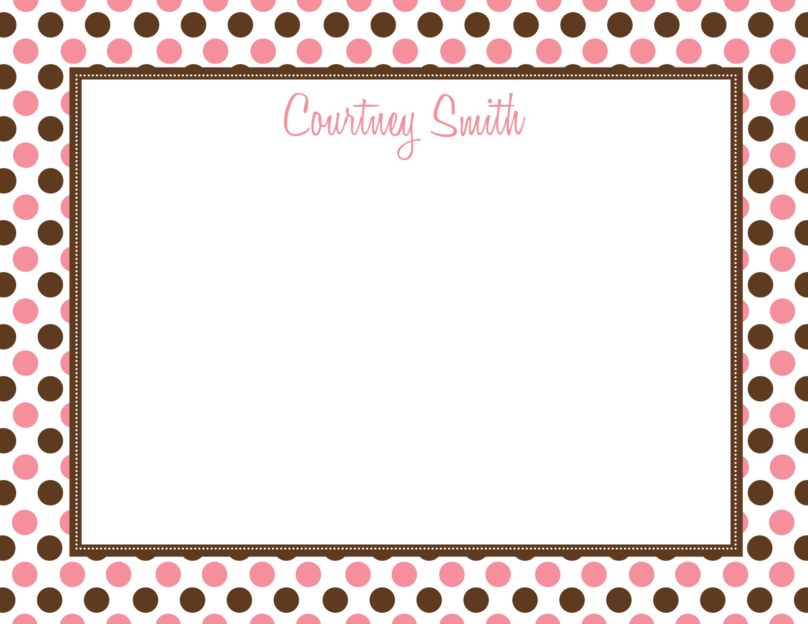Polka Dot Border Clipart | Free download on ClipArtMag