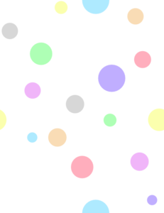 231x300 Polka Dots, In Pastel Colors Clip Art