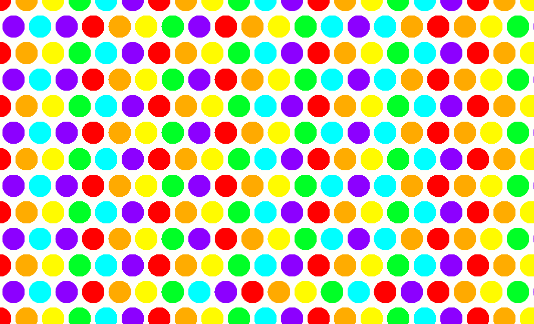 1066x647 Dots Clipart Rainbow