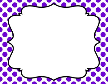 350x271 Polka Dot Frames By Love Learning Love Teaching Tpt