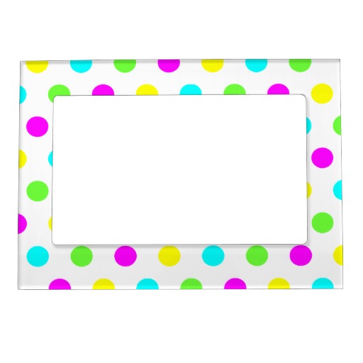 512x512 Colorful Polka Dots