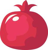 162x170 Pomegranate Fruit Clip Art