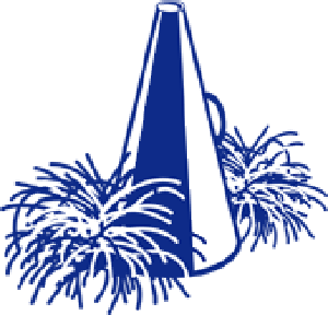 300x288 Cheerleading Pom Poms Clipart