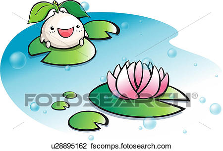 450x305 Clipart Of Plant, Seed, Flowe, Pond, Sprout, Plants, Spring