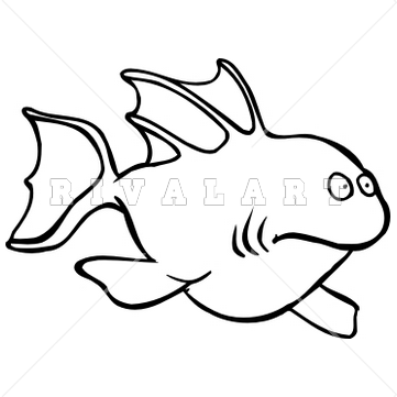361x361 Graphics For Pond Fish Black And White Graphics
