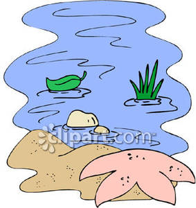 283x300 Pond Clipart Fresh Water
