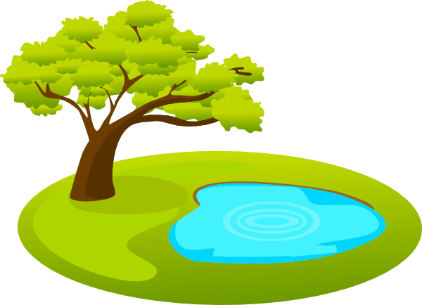 600x434 Pond Clipart Small