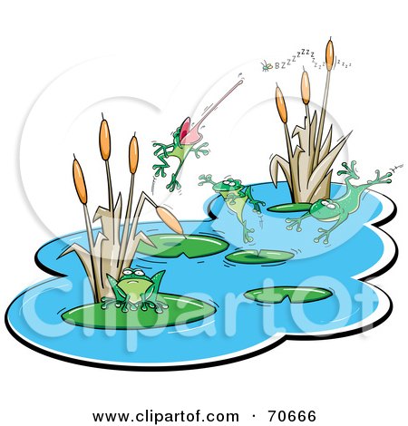 450x470 Royalty Free (Rf) Pond Clipart, Illustrations, Vector Graphics