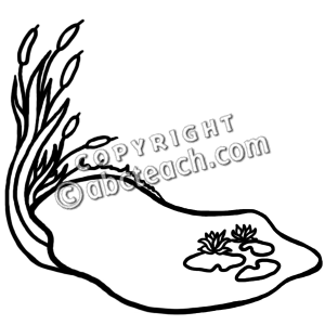 300x300 Pond Clipart Black And White
