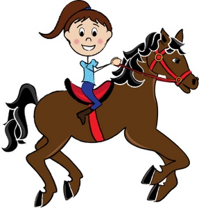 287x300 Clip Of Jesus Riding A Pony Clipart