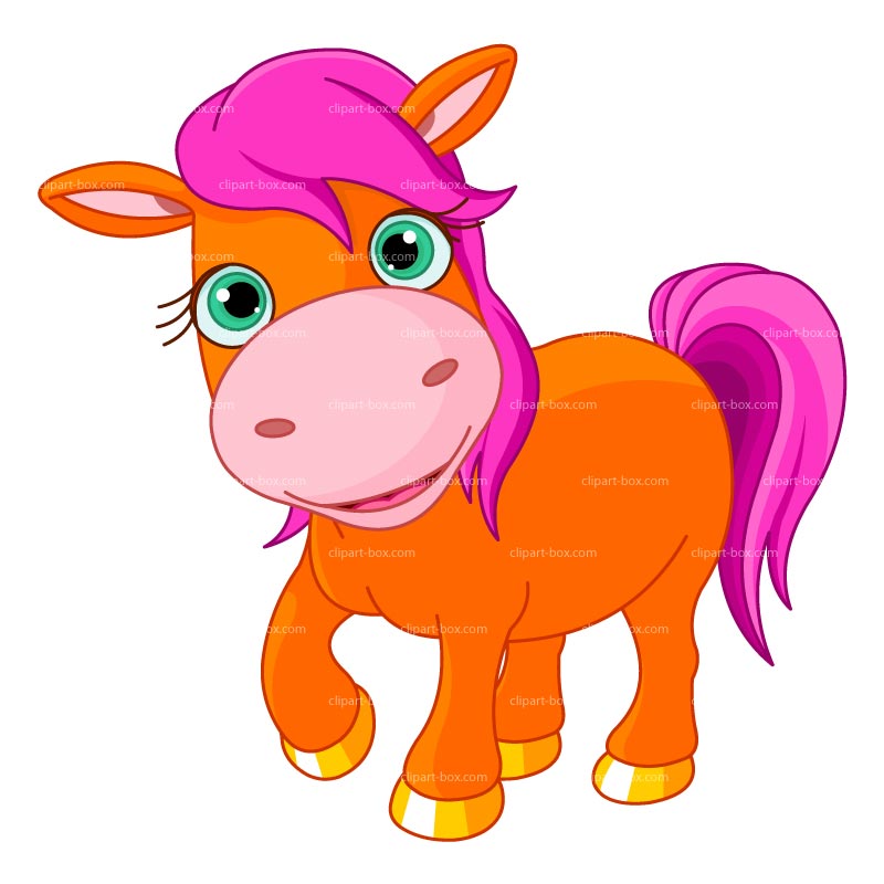 800x800 Clipart Orange Pony