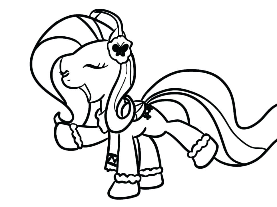 970x728 My Little Pony Free Printables Little Pony Coloring Pages Free