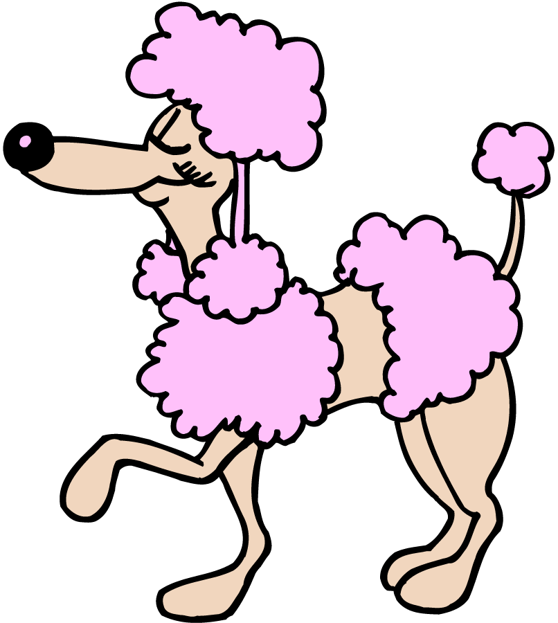 806x900 Poodle Clip Art 3