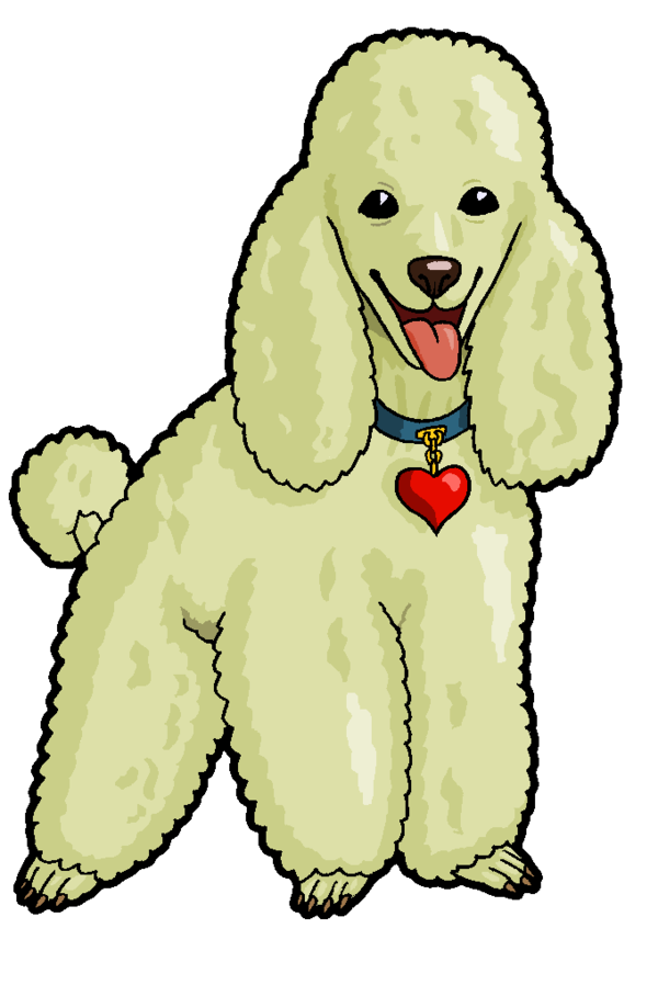 600x898 Poodle Clipart By Misterbug