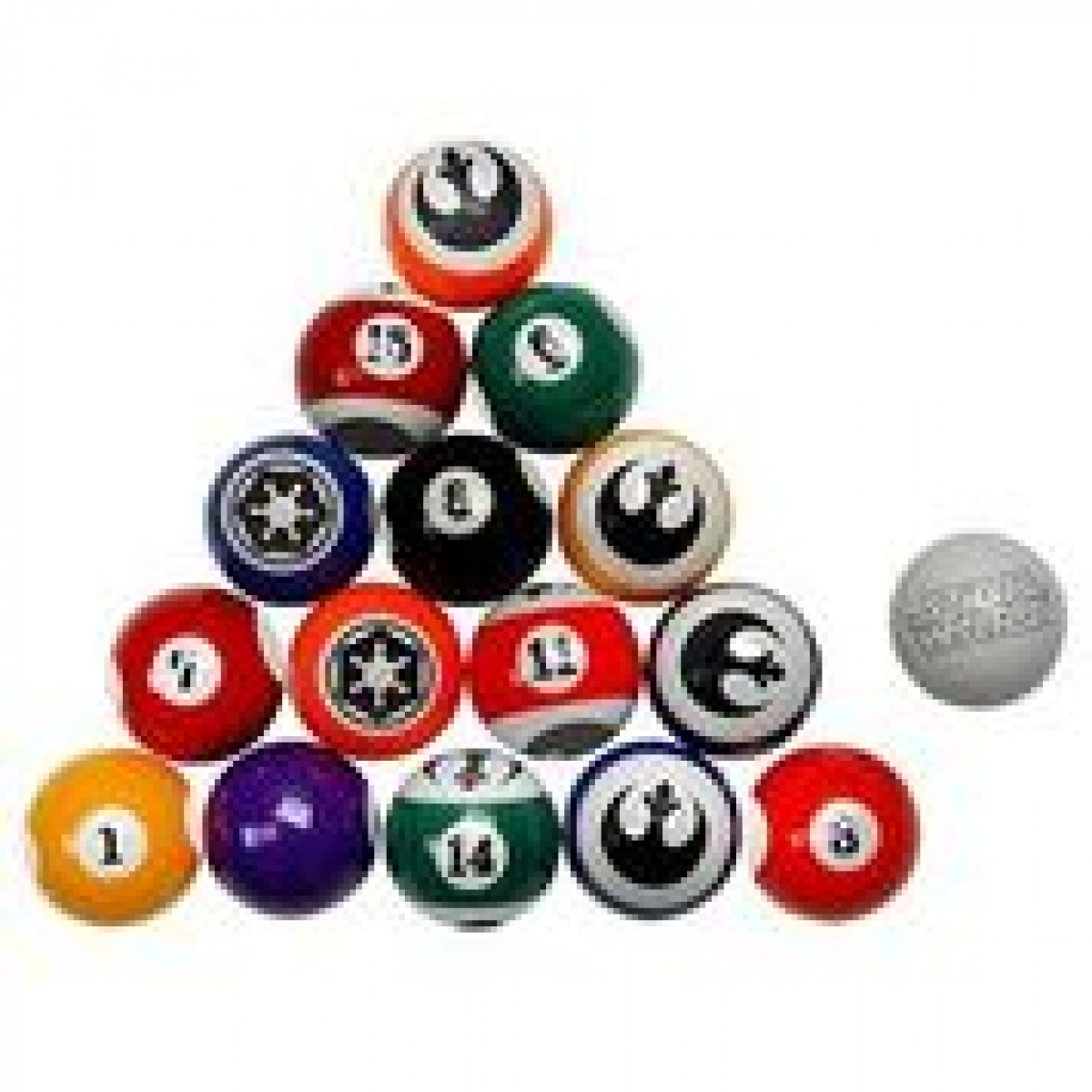 1200x1200 Star Wars Pool Balls