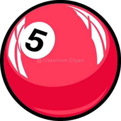 400x400 Ball Clipart Five